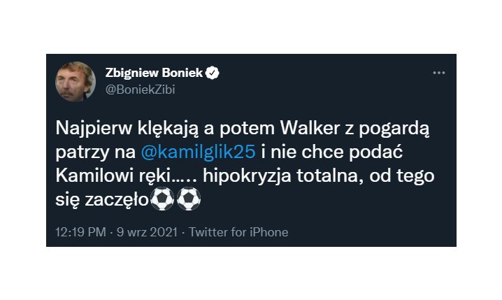 Tak Zbigniew Boniek PODSUMOWAŁ zachowanie Anglików!